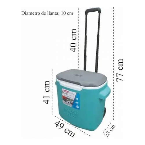 Conservadora Coleman Chiller 28 QT con Ruedas