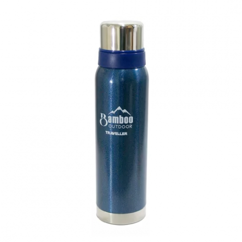 Termo Bamboo Acero Inoxidable 1 Litro