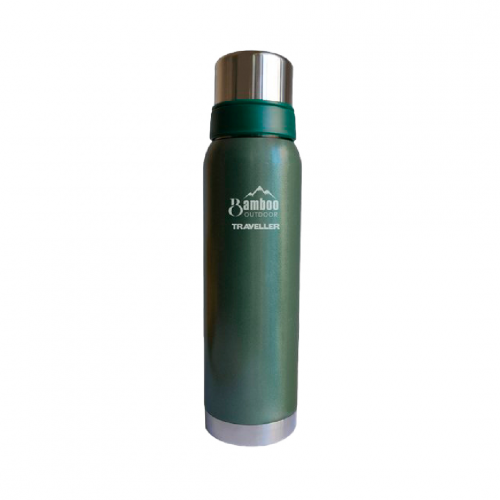 Termo Bamboo Acero Inoxidable 1 Litro