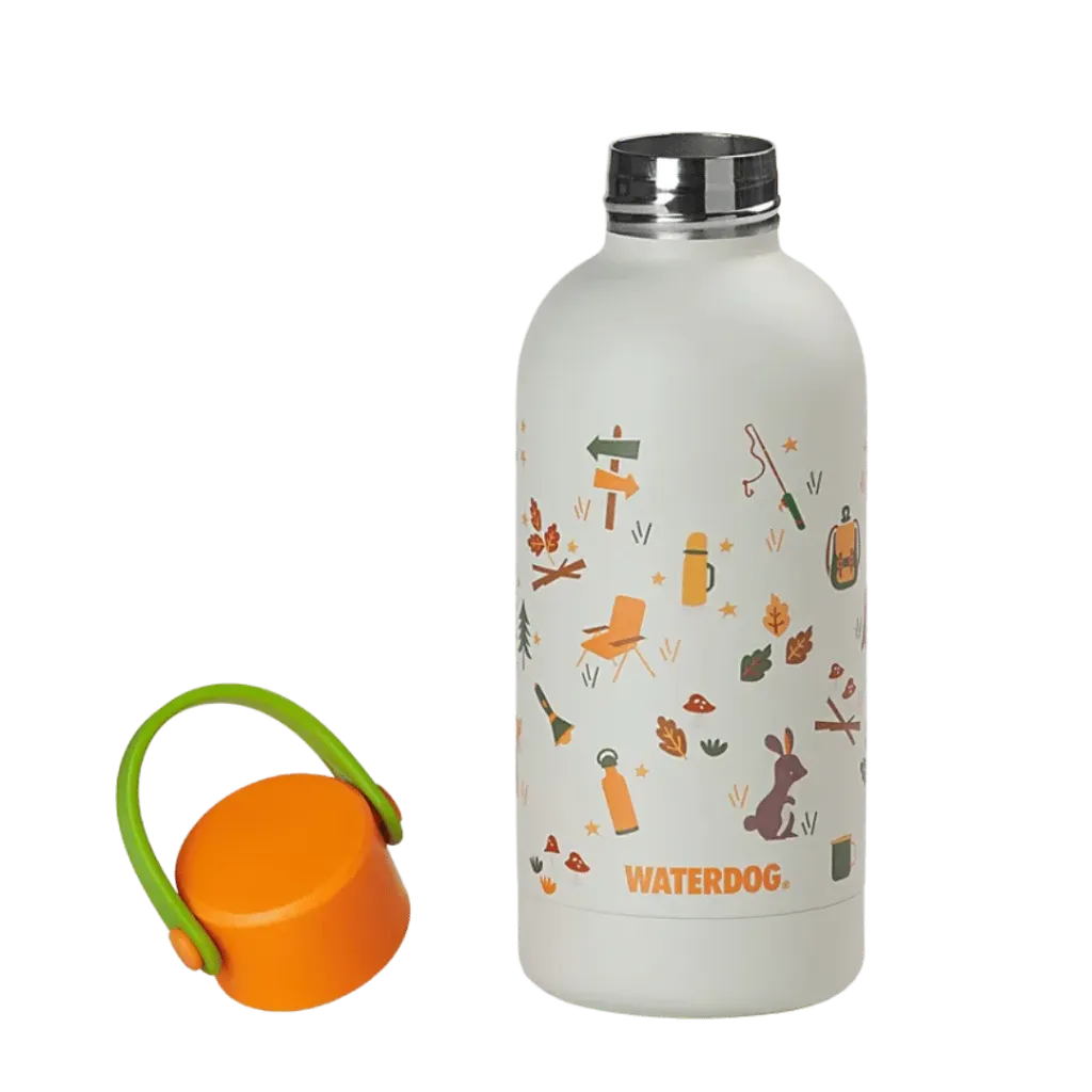 [133129] BOTELLA ACERO INOXIDABLE WATERDOG FUN FOREST 350ML.webp