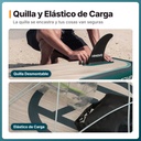 TABLA STAND UP HIWAVE MODELO HW05 INFLABLE C/ASIENTO 3.35M CREMA - quilla-carga