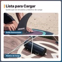 TABLA STAND UP HIWAVE MODELO HW07 INFLABLE C/ASIENTO 3.35M MADERA/AZUL - quilla-carga