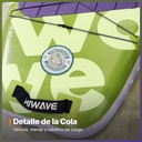 TABLA STAND UP HIWAVE MODELO HW14 INFLABLE 3.51M VERDE - foto-real