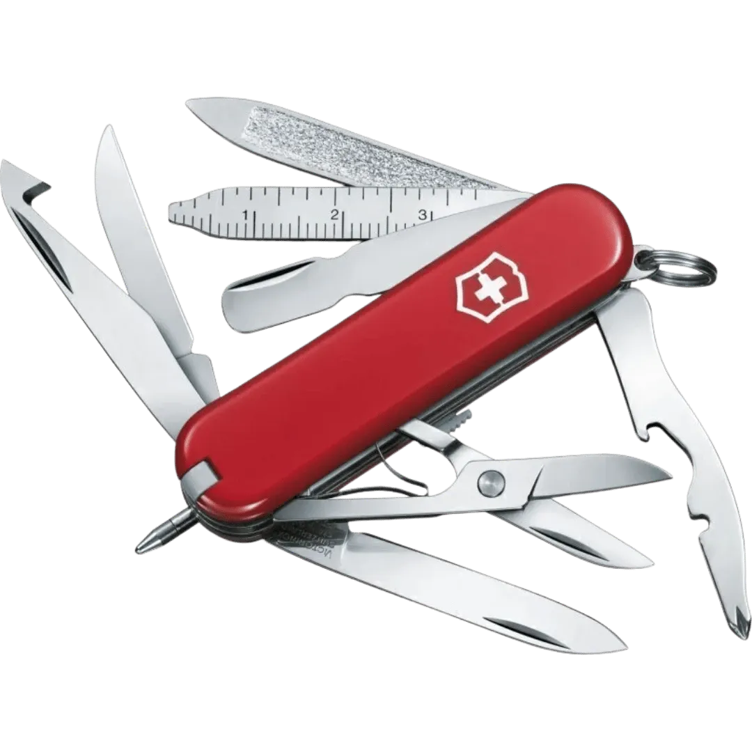 [12834] CORTAPLUMA VICTORINOX 0.6385 MINICHAMP 16 USOS ROJO #23020