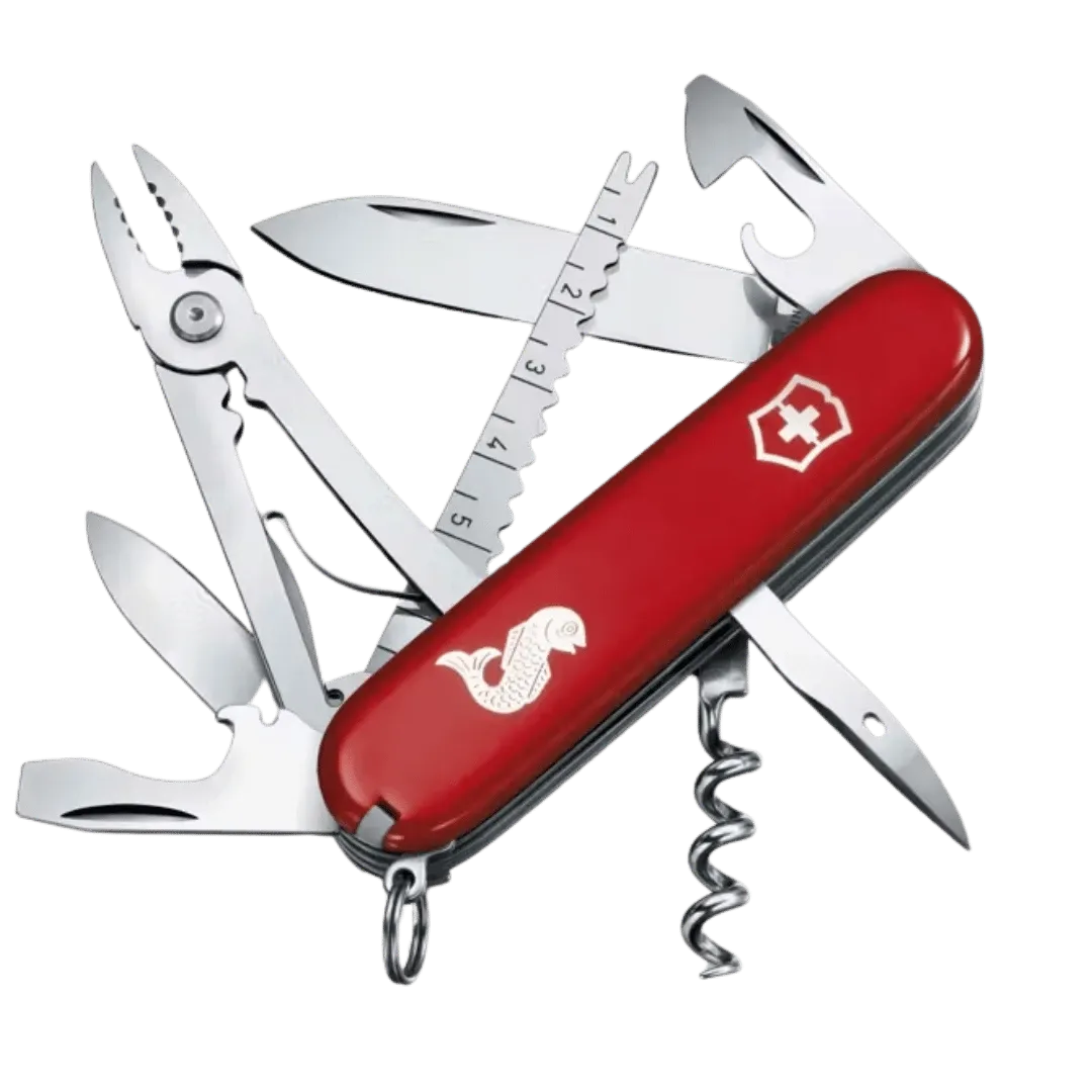 [12880] CORTAPLUMA VICTORINOX 1.3653.72 ANGLER 18 USOS ROJO #23096