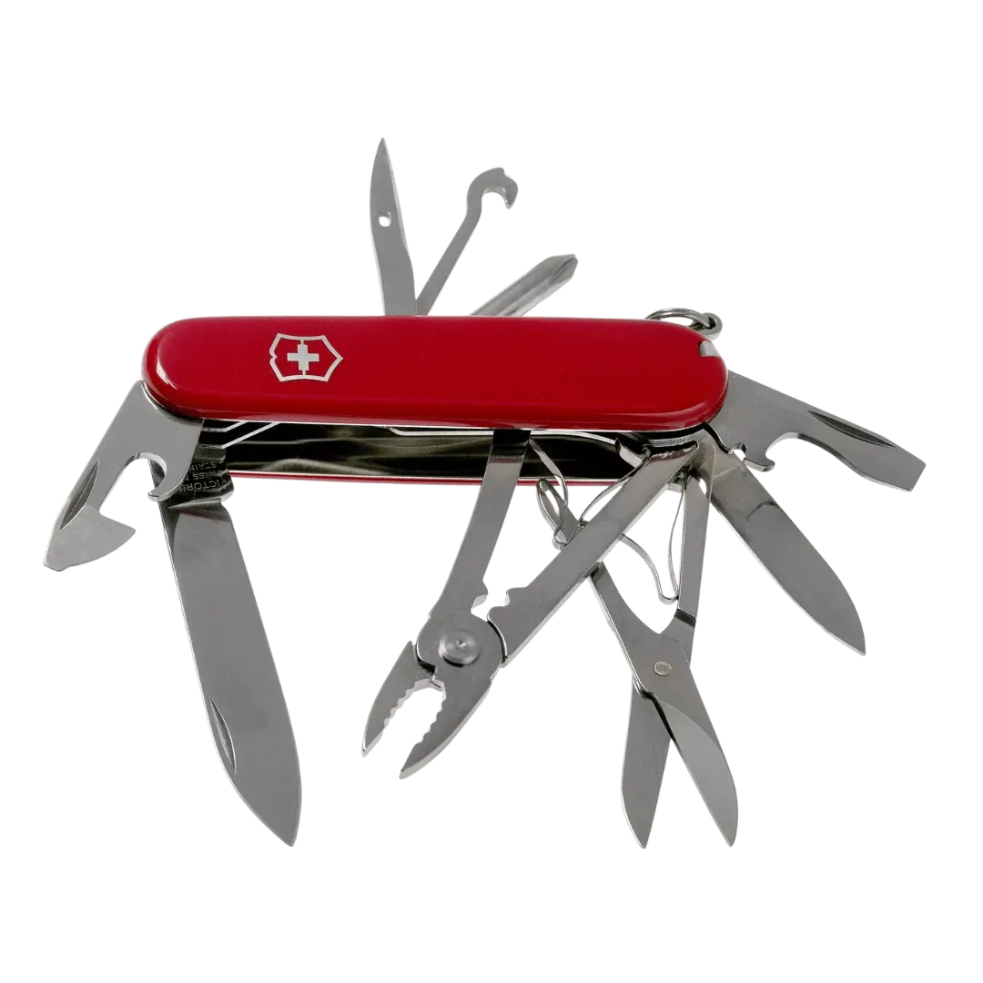 [12894] CORTAPLUMA VICTORINOX 1.4723 DELUXE TINKER ROJO 17 USOS