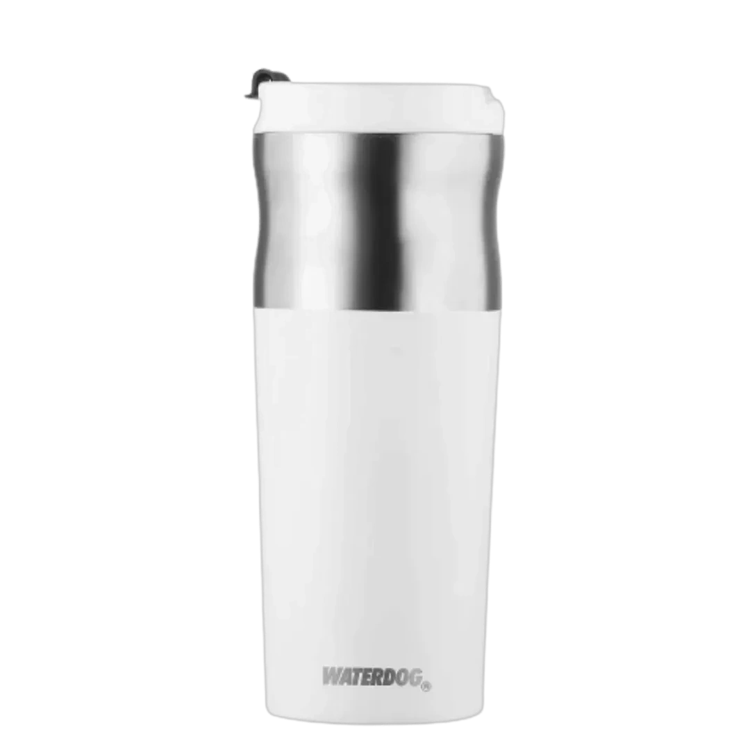 [108751] VASO TERMICO WATERDOG OLIVERA 450ML (Blanco)