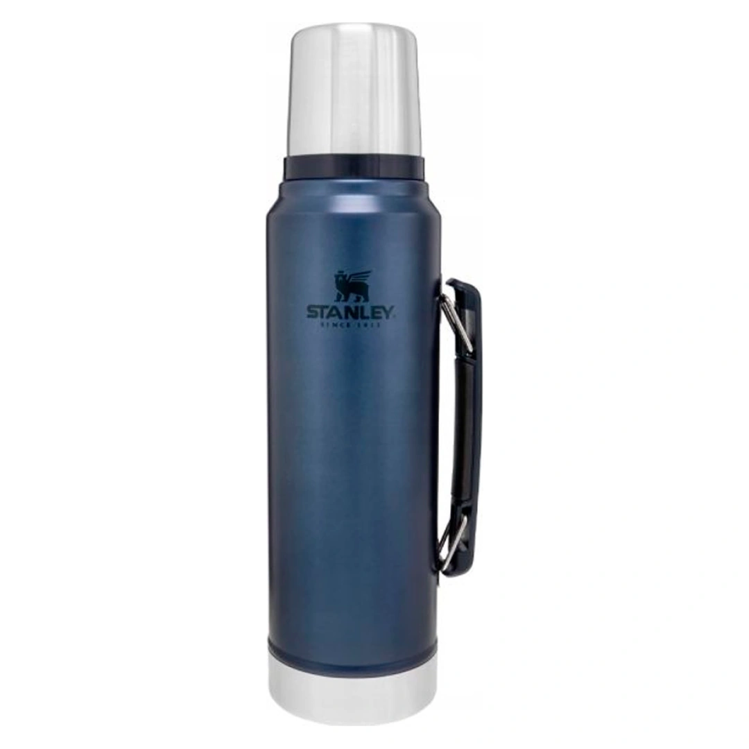 TERMO STANLEY INOXIDABLE CLASSIC CON MANIJA Y TAPÓN CEBADOR 940ML
