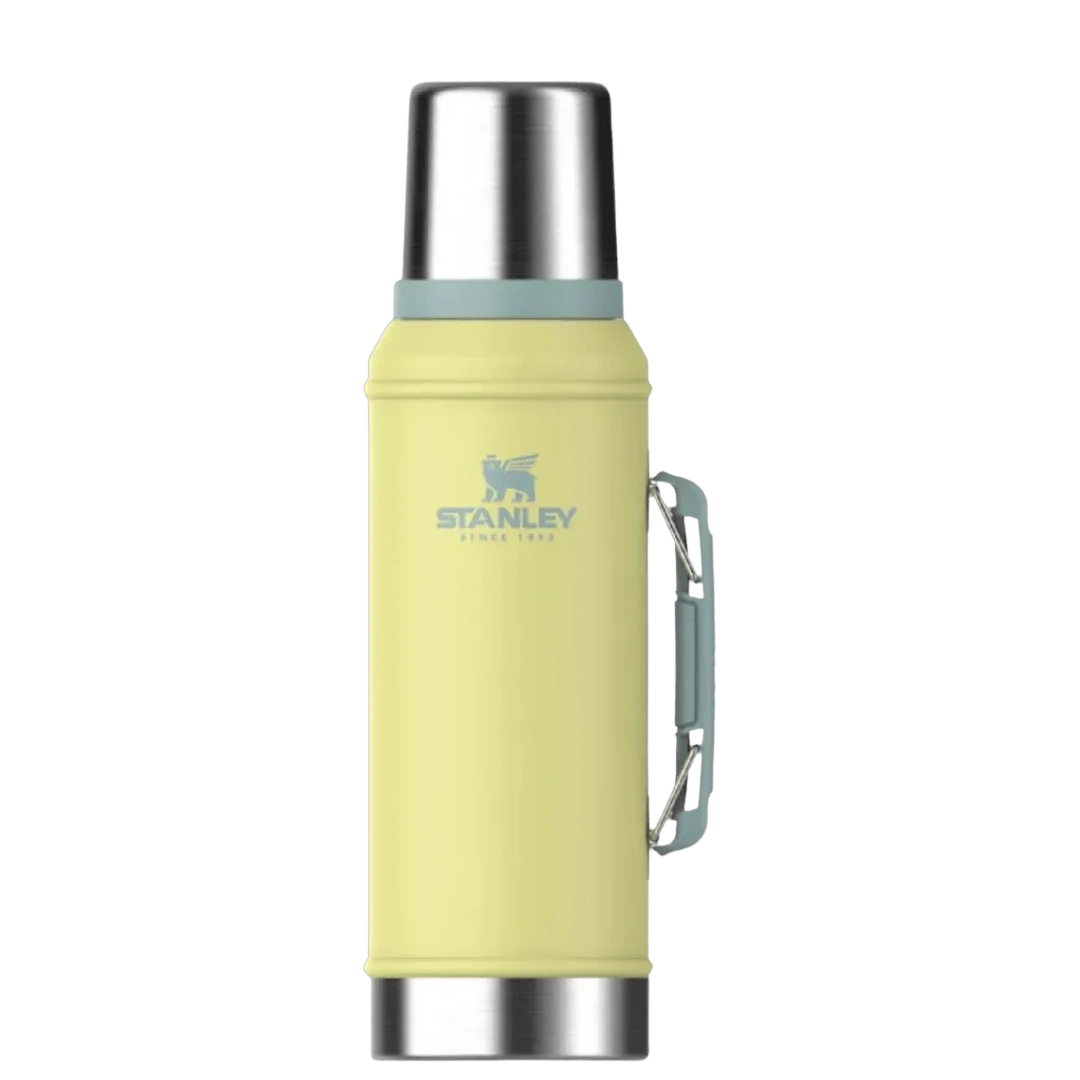 TERMO STANLEY INOXIDABLE CLASSIC CON MANIJA Y TAPÓN CEBADOR 940ML