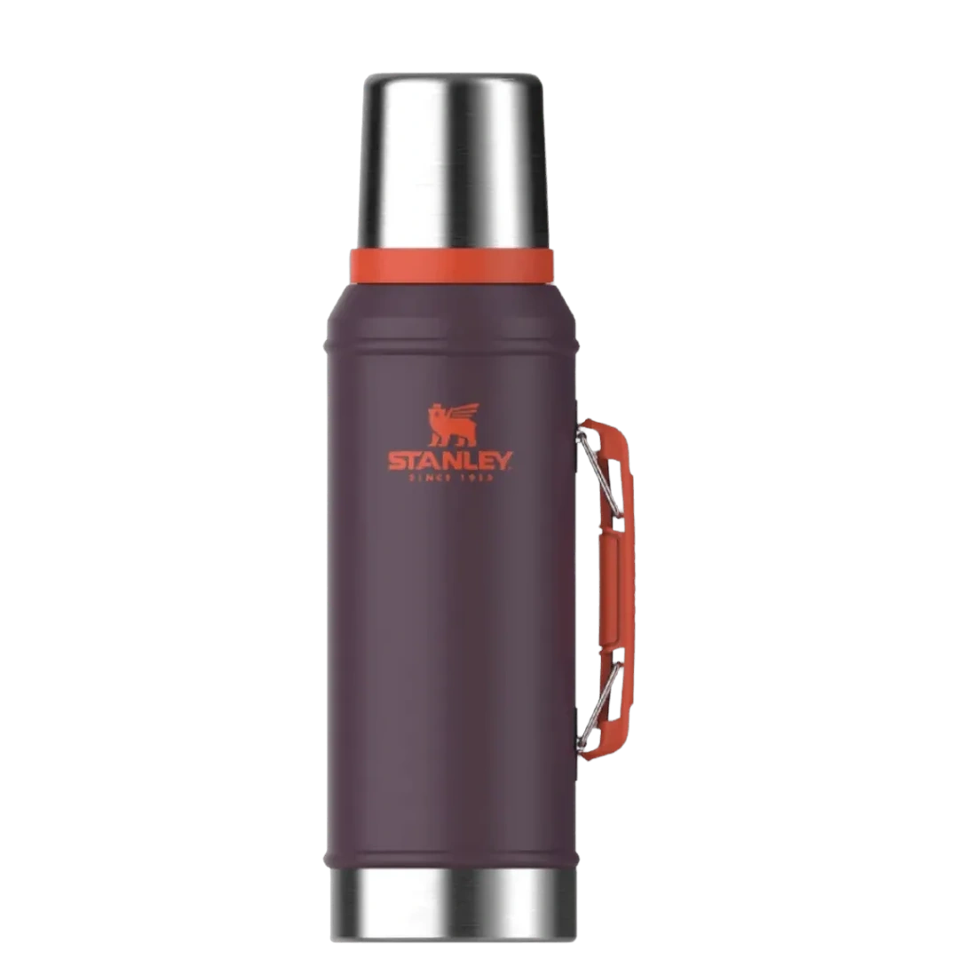 TERMO STANLEY INOXIDABLE CLASSIC CON MANIJA Y TAPÓN CEBADOR 940ML