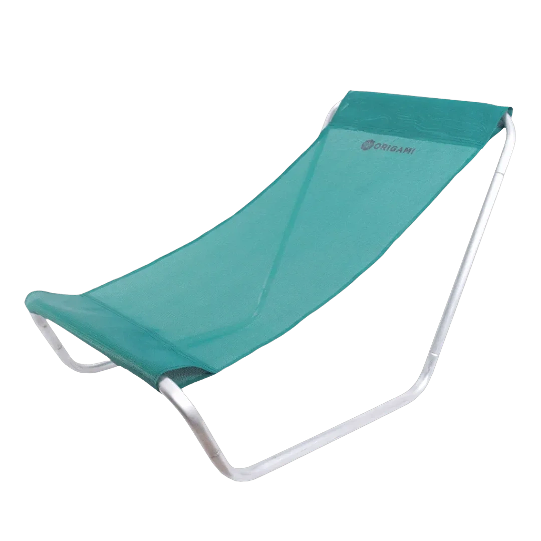 [118699] REPOSERA ORIGAMI ALUMINIO DESARMABLE (Verde)