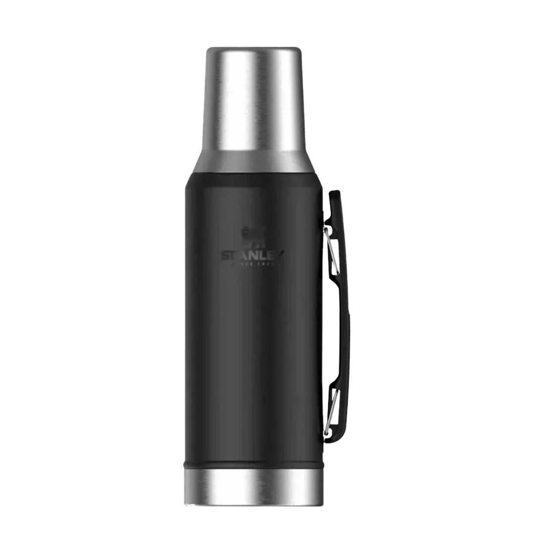 [119823] TERMO STANLEY INOXIDABLE CON MANIJA MATE SYSTEM 1.2L (Negro)