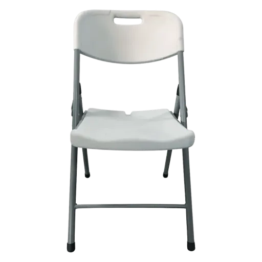 [120440] SILLA KUSHIRO PLEGABLE JARDIN PRO (Blanco)