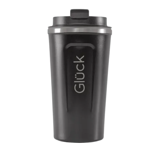 [124720] VASO TERMICO GLÜCK SPARK 500ML (Negro)