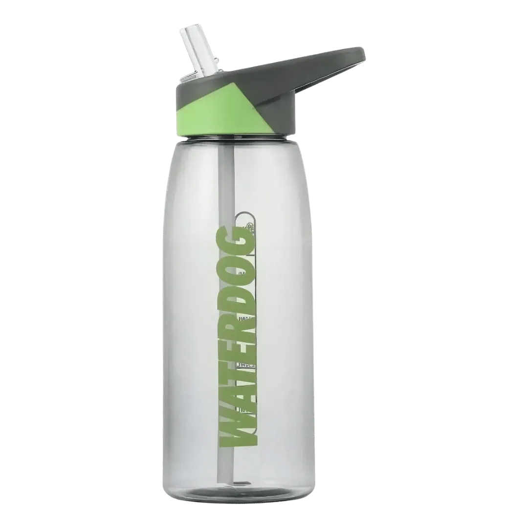 [125237] BOTELLA PLASTICA WATERDOG ORNOS 750ML (Verde)