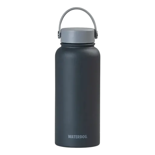 [126947] BOTELLA ACERO INOXIDABLE WATERDOG LAKE 950ML (Dark Graphite)