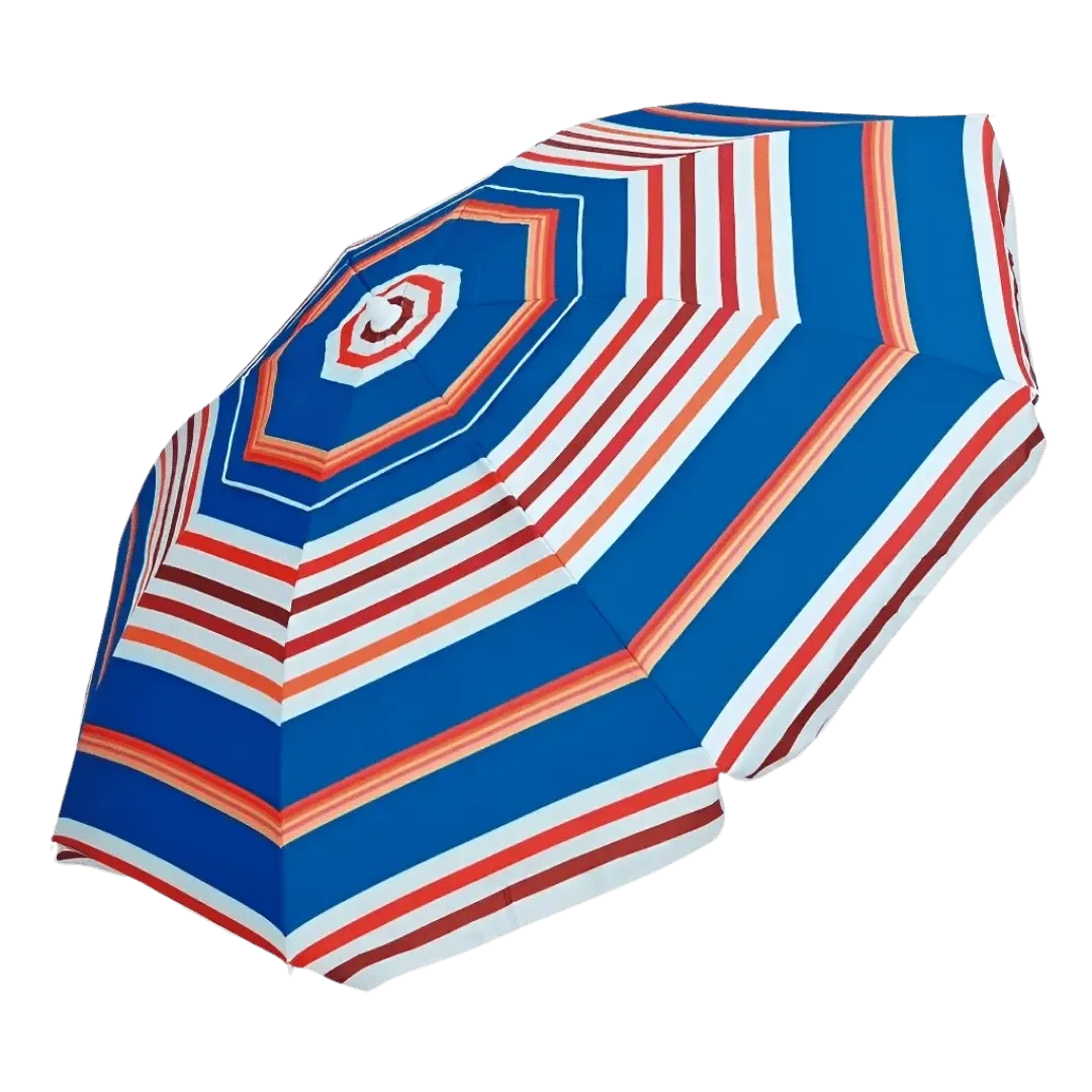 [126987] SOMBRILLA WATERDOG HUM2010 2 METROS (Rojo/Azul)