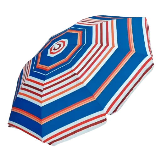 [126987] SOMBRILLA WATERDOG HUM2010 2 METROS (Rojo/Azul)