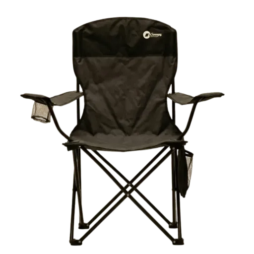 [131944] SILLON CAMMPY PLEGABLE LUX 52X52X96CM (Negro)