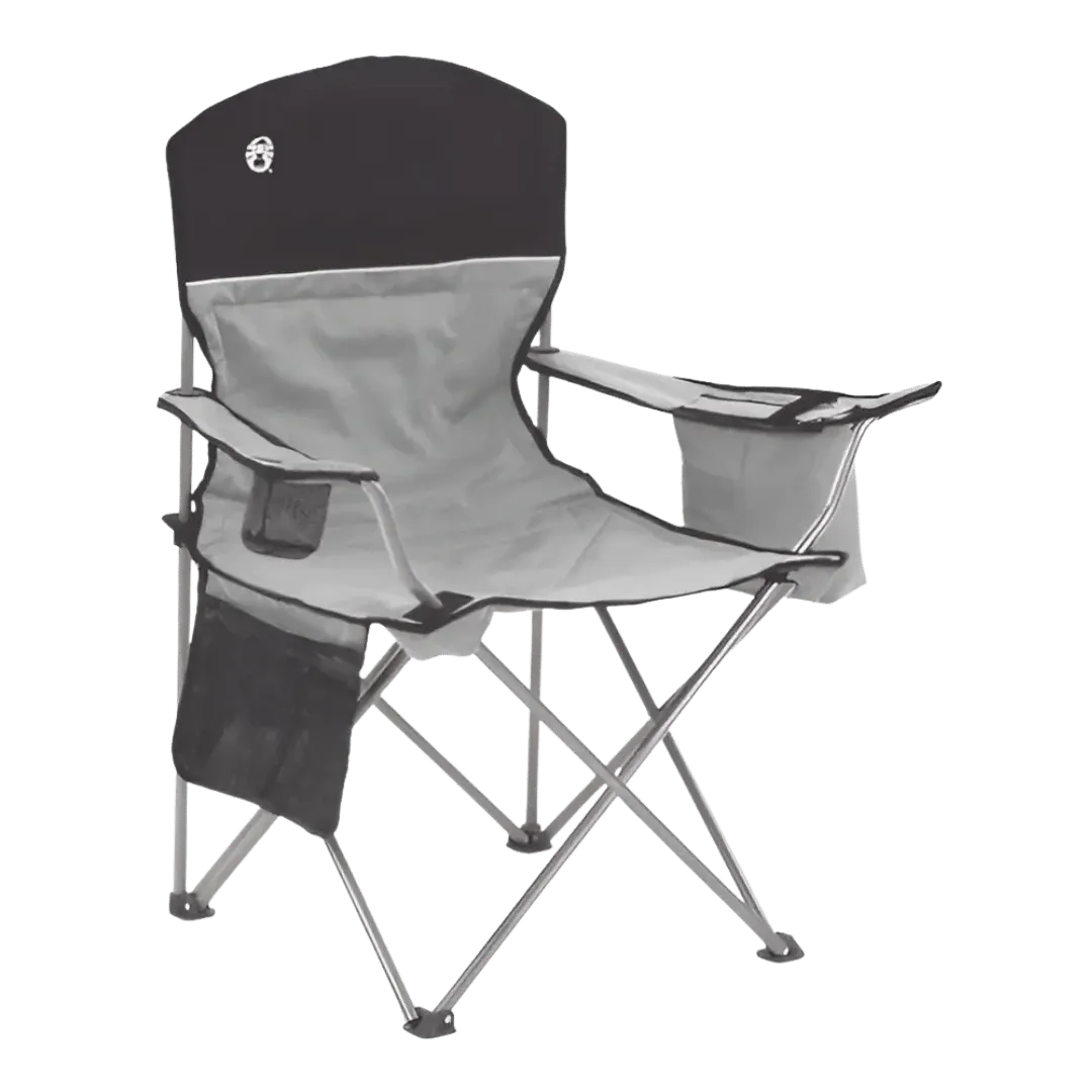 [127680] SILLA COLEMAN DIRECTOR 148KG C/ENFRIADORA BLACK-GRAY