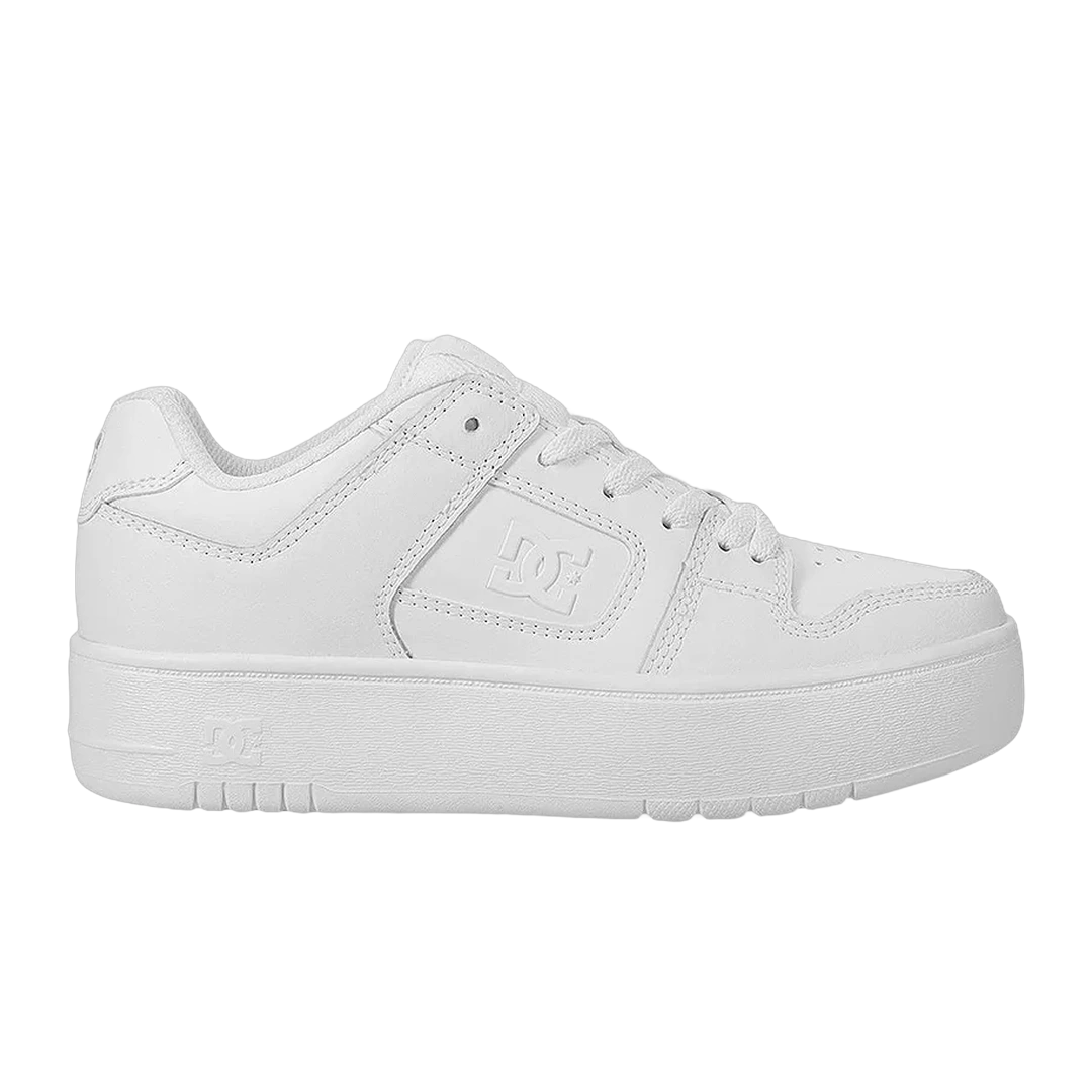 [128085] ZAPATILLA M DC MANTECA 4 PLATFORM BLANCO (6)