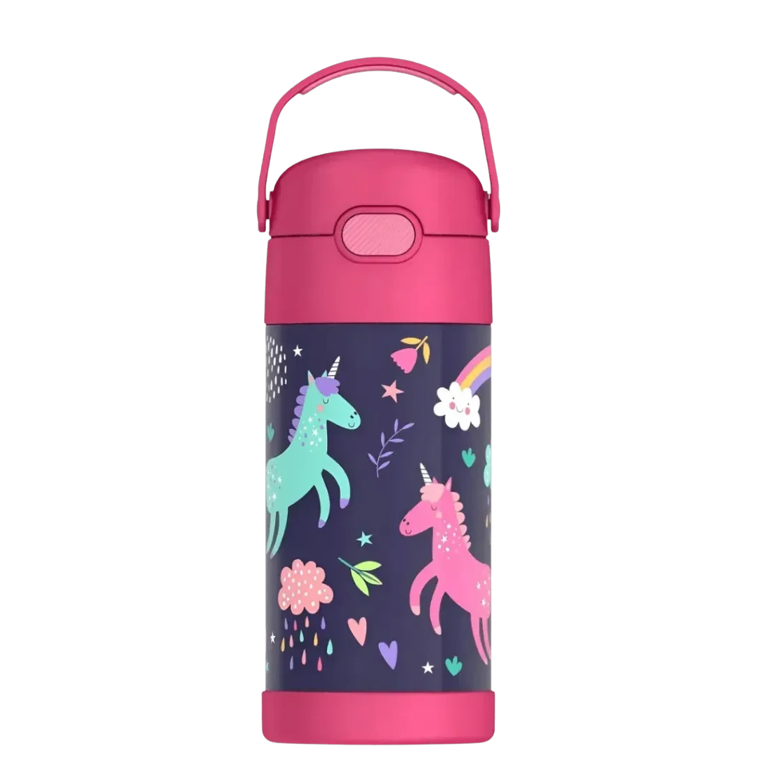 [129285] BOTELLA FUNTAINER THERMOS CON SORBETE 355ML (Unicornio)