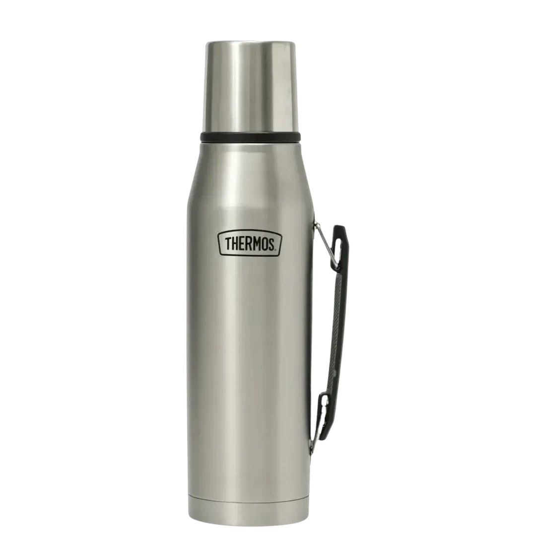[129298] TERMO THERMOS ACERO INOX CON MANIJA PICO VERTEDOR 1.3L (Acero)