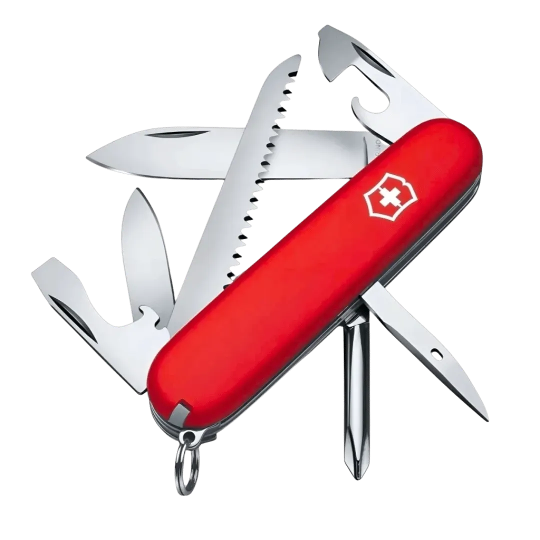 [130124] CORTAPLUMA VICTORINOX 1.4613 HIKER RED 13 USOS