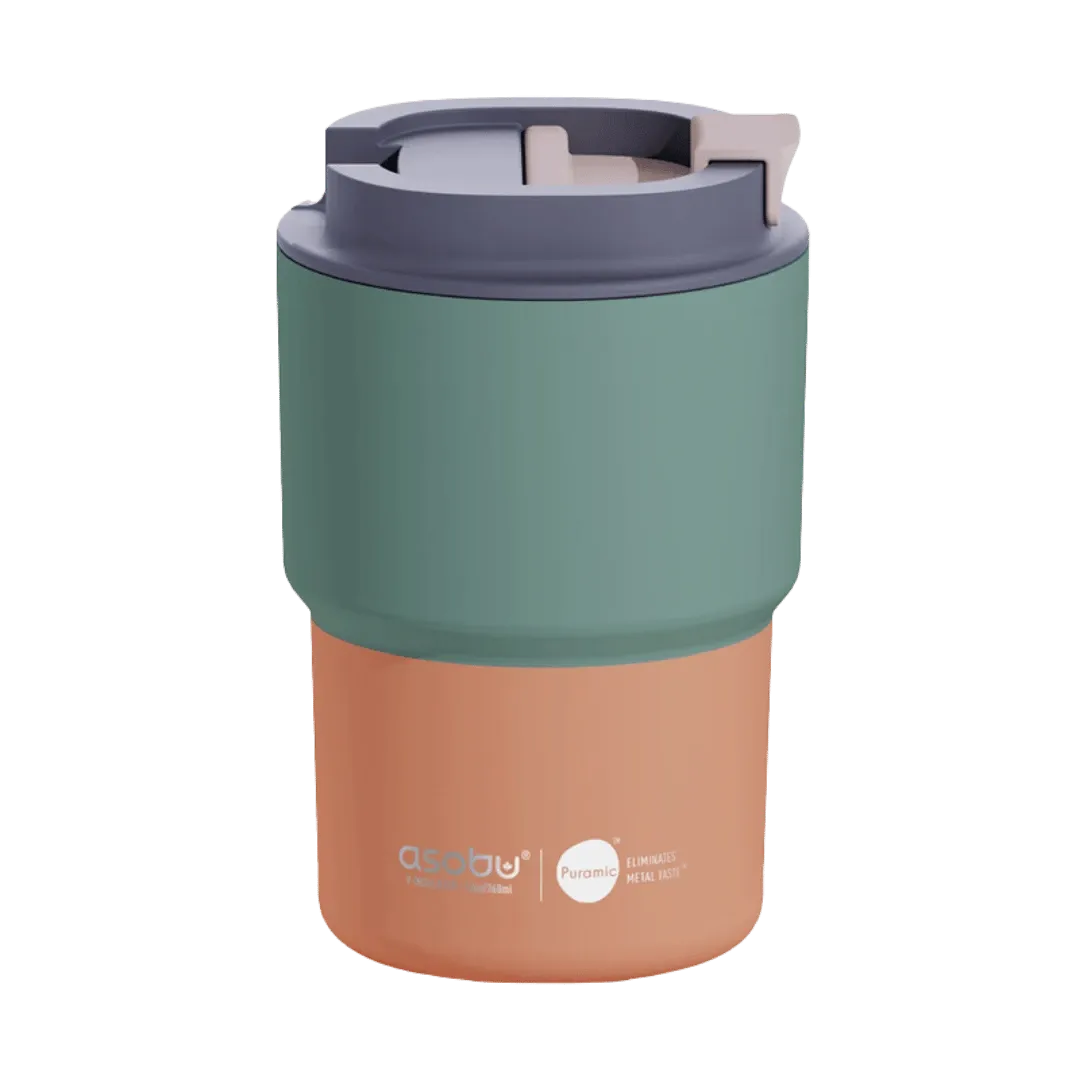 [132050] VASO TERMICO ASOBU COFFEE EXPRESS 360ML (Pastel Green)