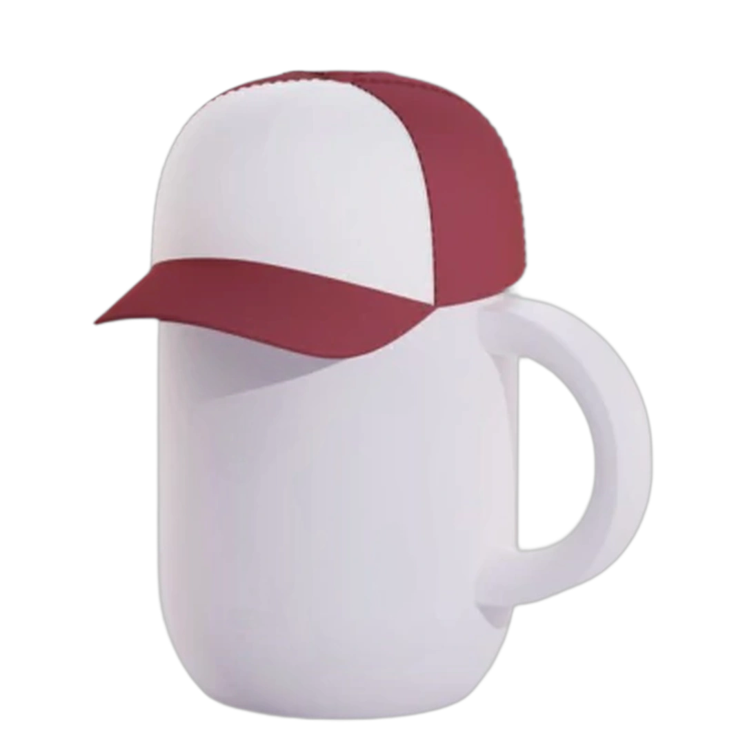 VASO MUG ASOBU HAPPY HAT TRUCKER CAP 400ML