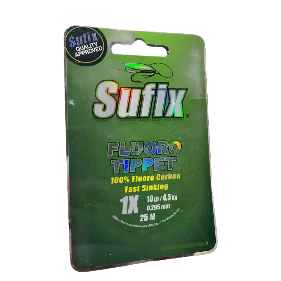 [05121] TIPPET SUFIX FLUOROCARBON 25M / 1X / 10 LIBRAS