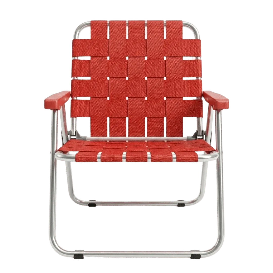 [18936] REPOSERA DESCANSAR ALUMINIO MOD 80003 ROJO