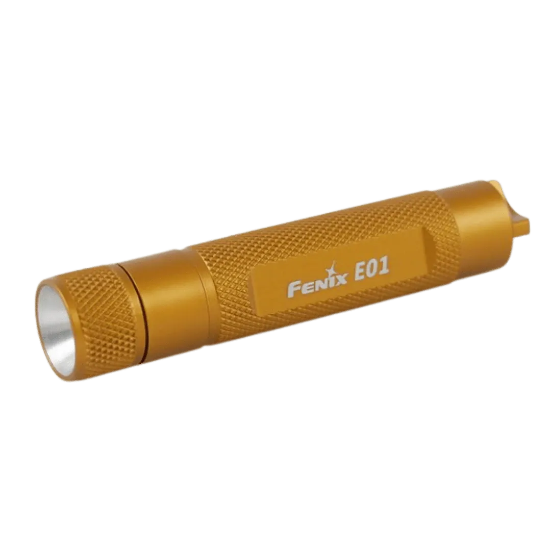 LINTERNA FENIX E01 LED GIFT 85LUM BEIGE