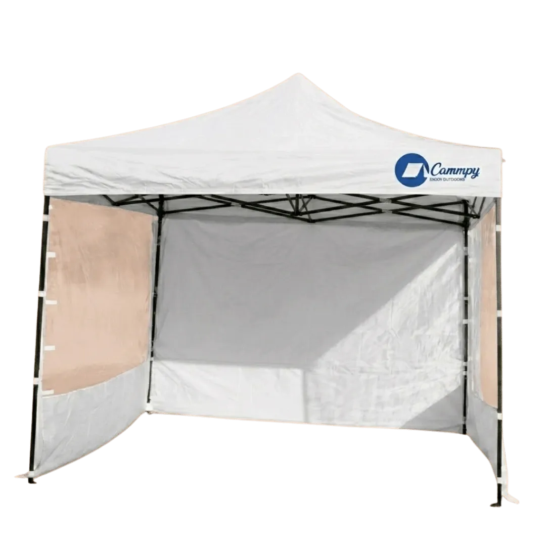 GAZEBO PLEGABLE CAMMPY OUTING 303 COMUN CON PAREDES BLANCO