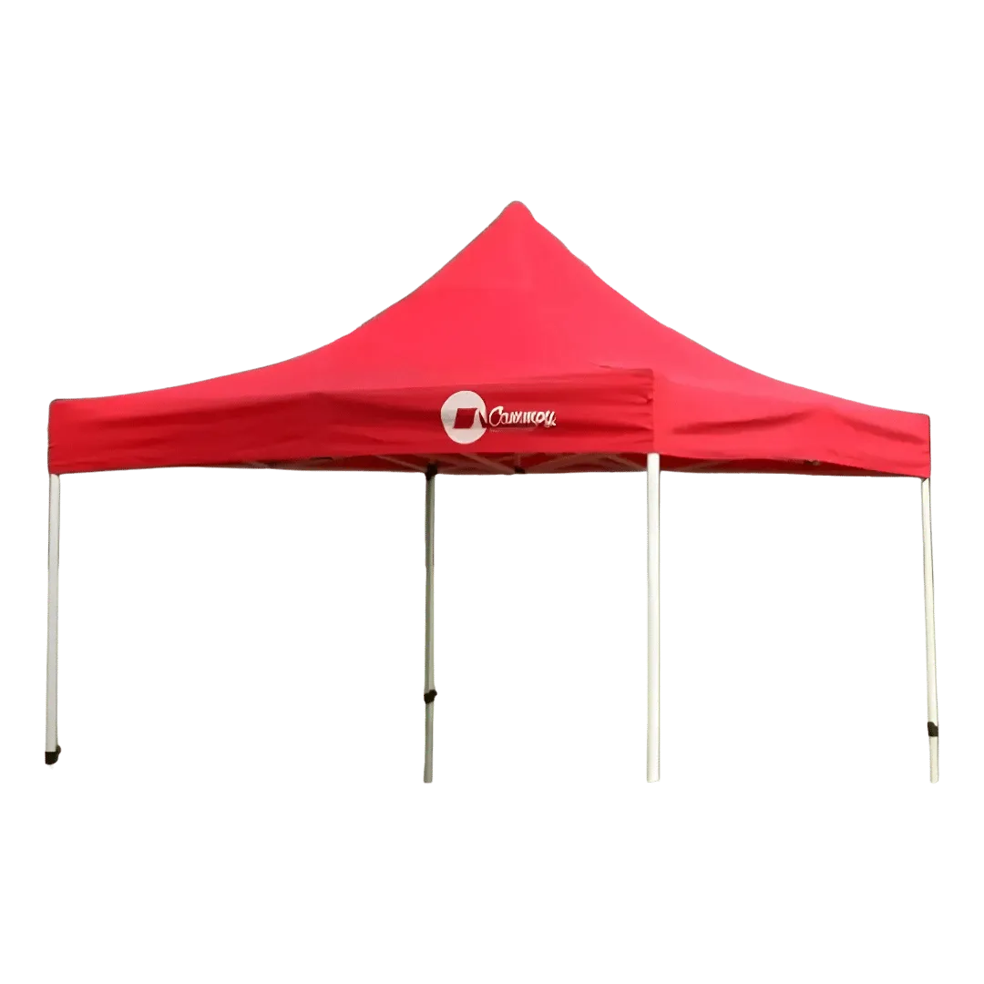[102046] GAZEBO PLEGABLE CAMMPY OUTING LUX 300 REFORZADO ROJO