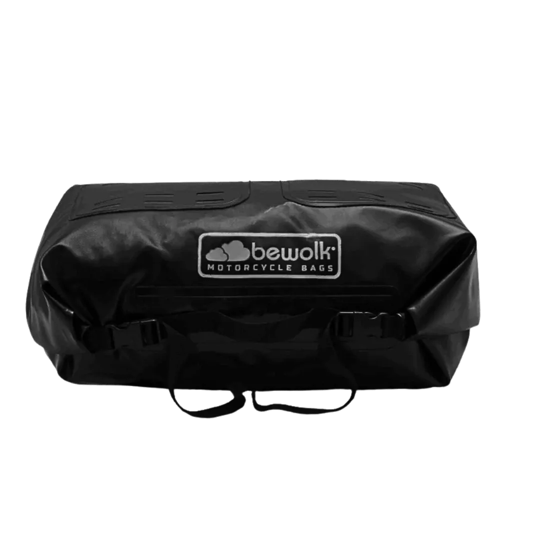 [109293] BOLSO ESTANCO BEWOLK BB 1230 MOTO DOBLE ENTRADA NEGRO 30L