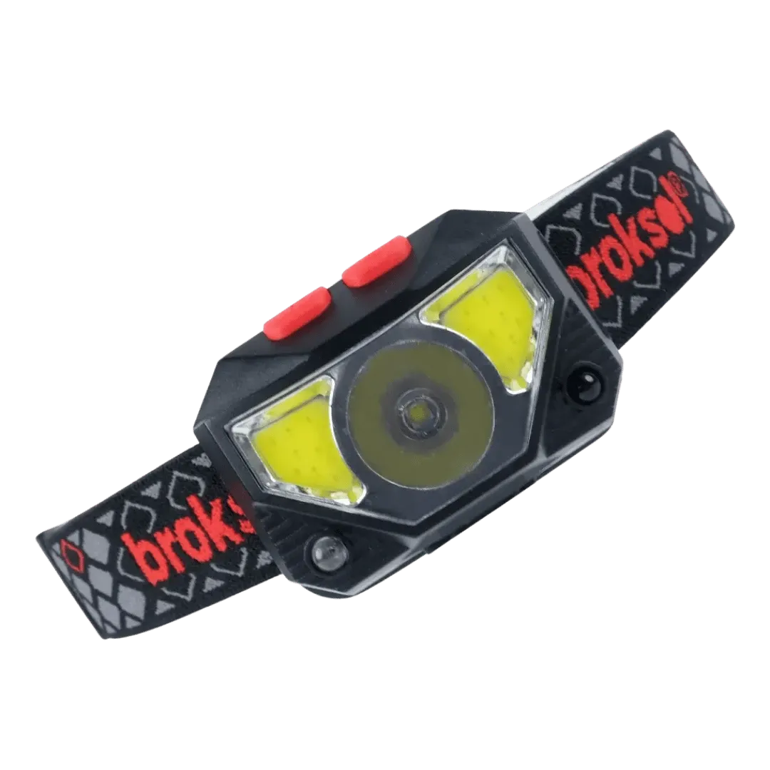 [110579] LINTERNA BROKSOL FRONTAL RECARGABLE