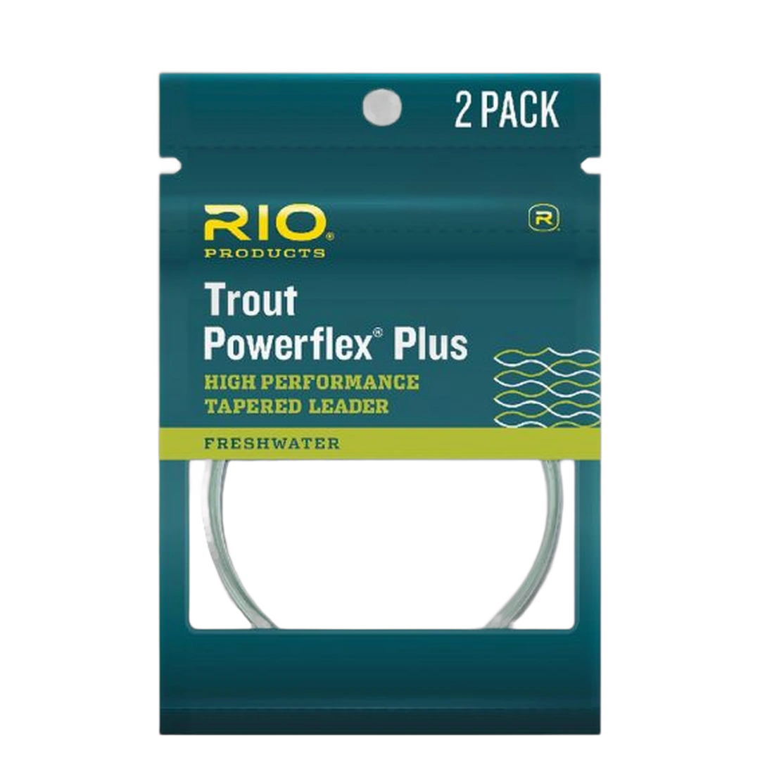 LEADER RIO POWERFLEX PLUS TROUT PACK 2 12" 3X