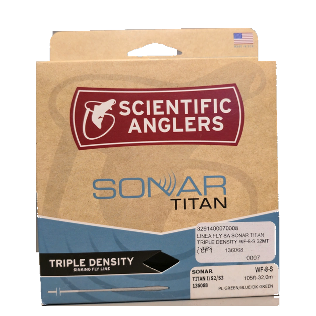 [118979] LINEA DE FLY SCIENTIFIC ANGLERS SONAR TITAN TRIPLE DENSIDAD WF-8-S