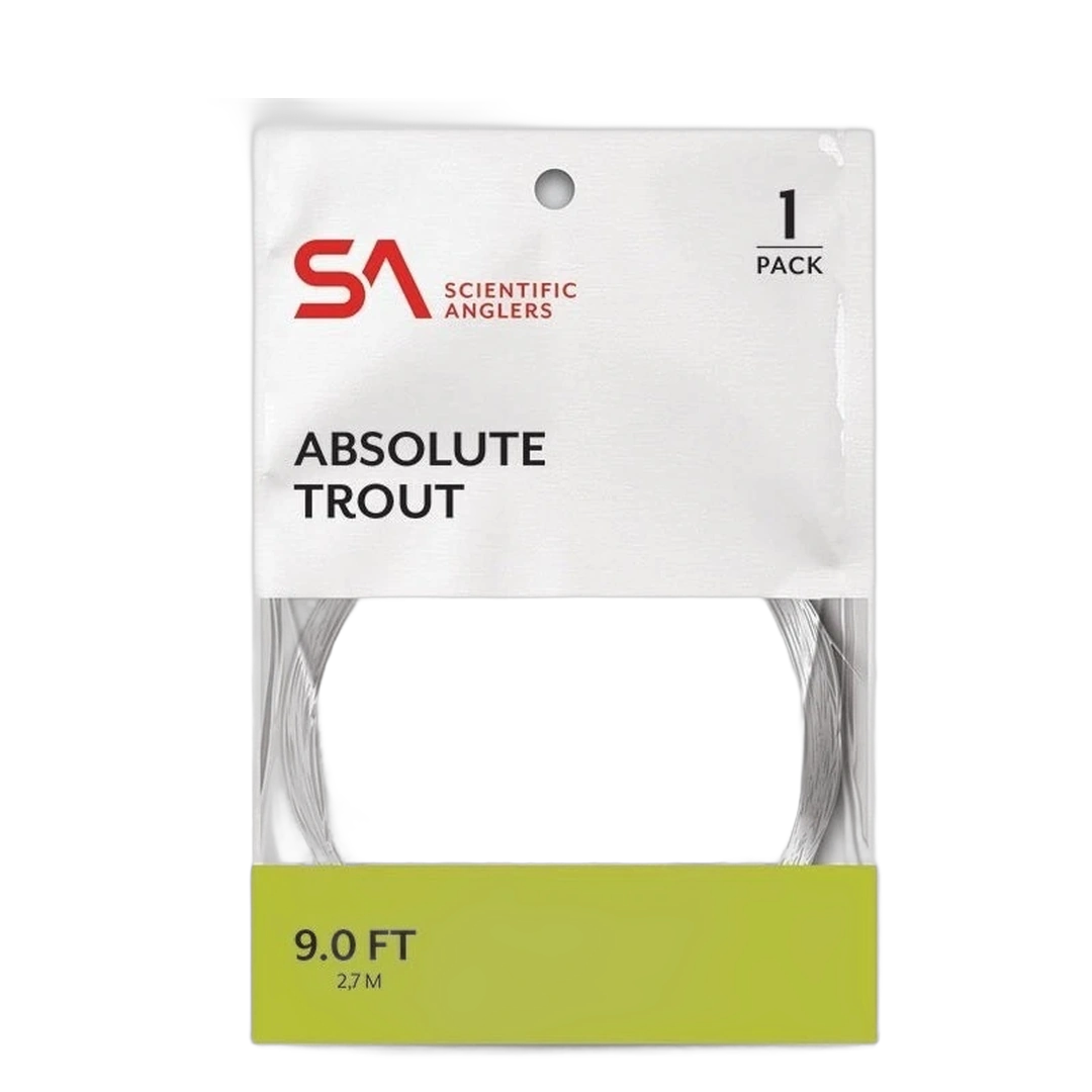 LEADER SCIENTIFIC ANGLERS ABSOLUTE TROUT 9.0" 4X