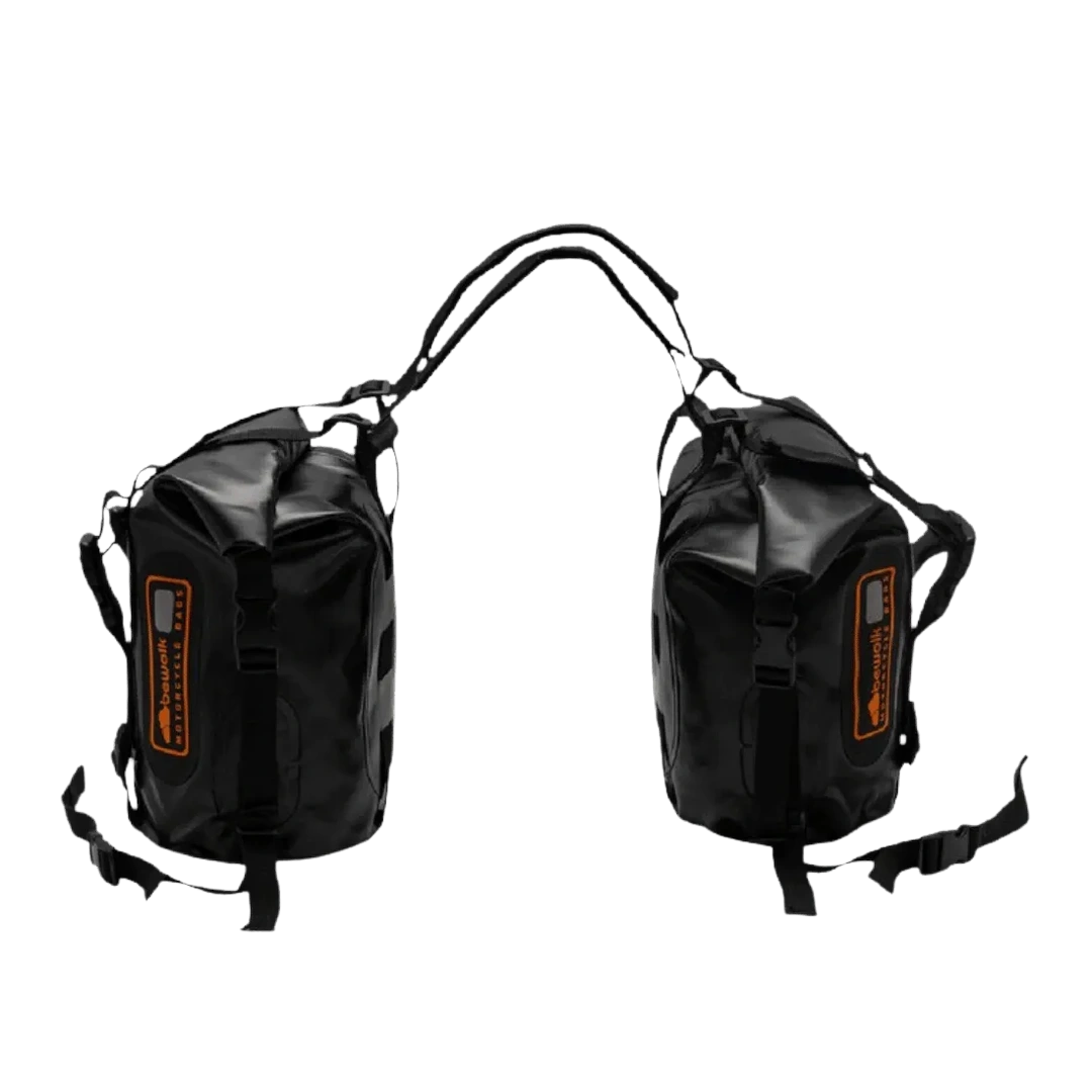 BOLSO ESTANCO BEWOLK BB 2422 ALFORJA DUPLO NEGRO 22 L