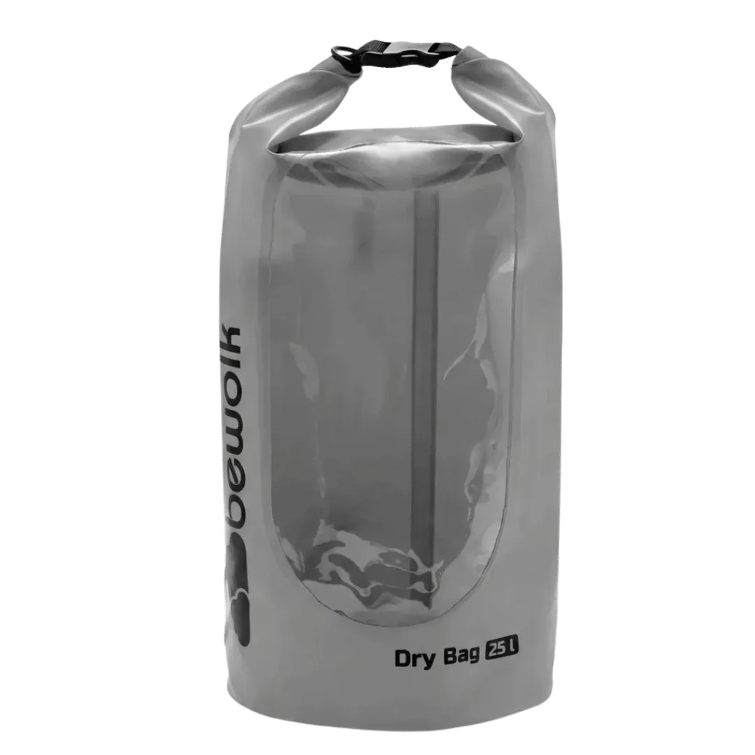 [121046] BOLSO ESTANCO BEWOLK BB 1025W GRIS C/ VENTANA 25L