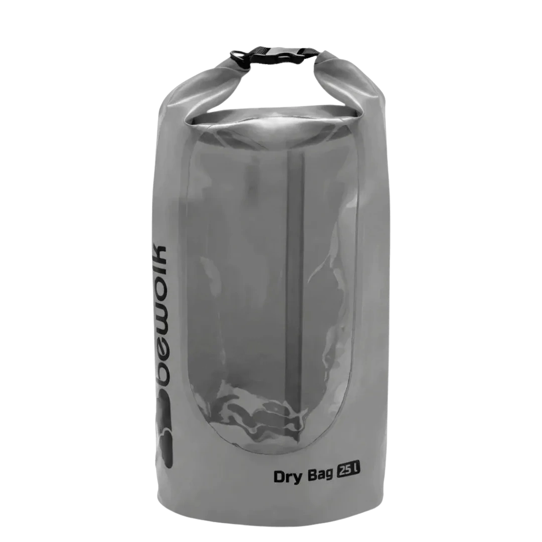 [121046] BOLSO ESTANCO BEWOLK BB 1025W GRIS C/ VENTANA 25L
