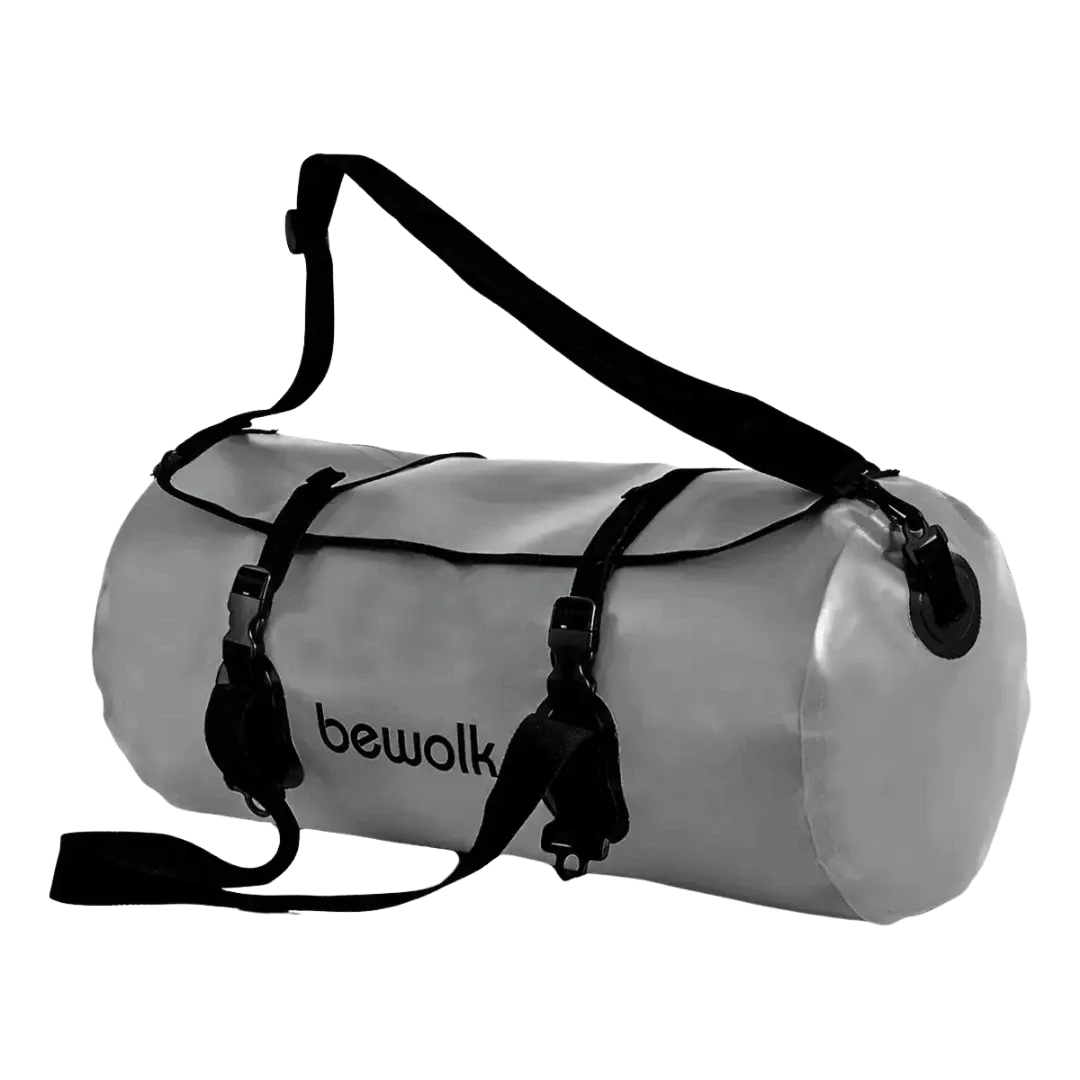 BOLSO ESTANCO BEWOLK BU 1435 C CIERRE SOLAPA GRIS 35L