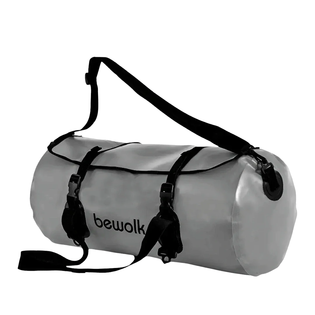 [121050] BOLSO ESTANCO BEWOLK BU 1435 C CIERRE SOLAPA GRIS 35L