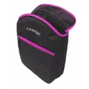 BOLSO MOCHILA COMPACTA LARPUE MATERA NEGRA ROSA