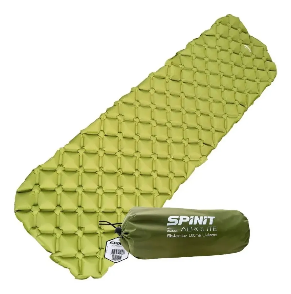 [123474] COLCHONETA SPINIT AEROLITE INFLABLE VERDE