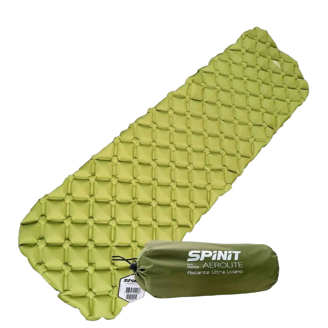 COLCHONETA SPINIT AEROLITE INFLABLE VERDE