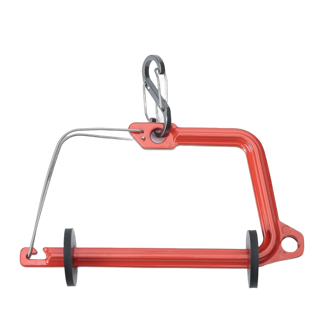 PORTA TIPPET SCIENTIFIC ANGLERS METALICO 7 CARRETELES NARANJA
