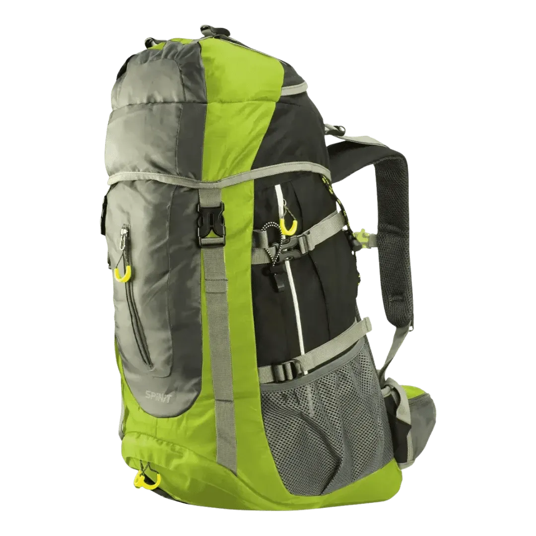 [127692] MOCHILA SPINIT TREKKER 40+5LT VERDE/GRIS